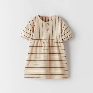 ❤️‍🔥NEW❤️‍🔥 Zara baby girl striped dress 3/4yr